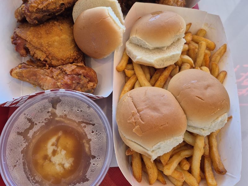 Crown Fried Chicken food